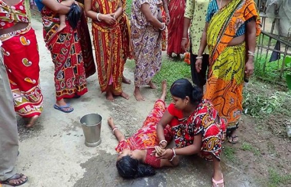 Housewife tortured by in-laws, Police arrest the husband Housewife tortured by in-laws, Police arrest the husband